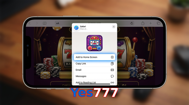 Game list for Yes777 ios section